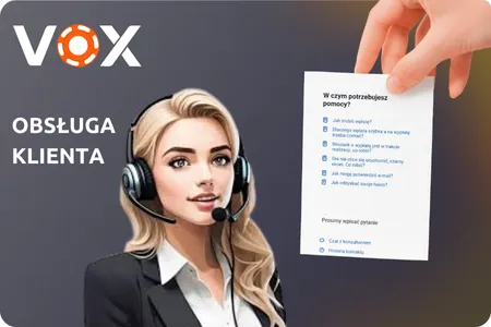 Obsługa klienta Kasyno VOX
