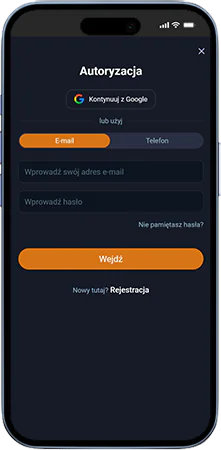 Ekran Vox Casino login konta na urządzeniu mobilnym